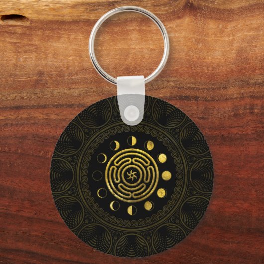 Wiel van Hecate en Moons Sleutelhanger (Voorkant)