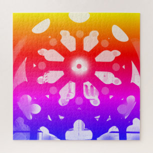 Wiel van het fortuin legpuzzel