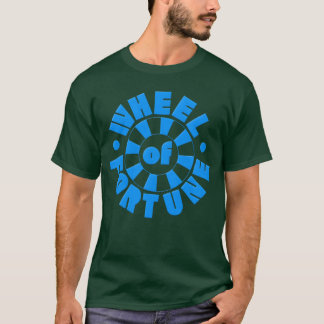 Wiel van het fortuin Retro Game ShowV Show Klassie T-shirt