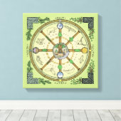 Wiel van het Jaar - Canvas Afdruk (Insitu (Houten vloer))