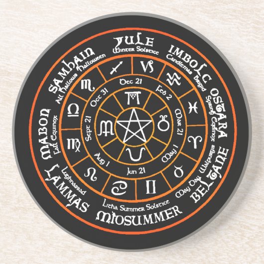 Wiel van het jaar Drink Onderzetters (Voorkant)