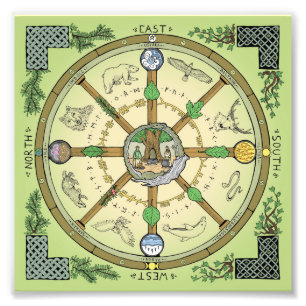 Wiel van het Jaar Foto Afdruk