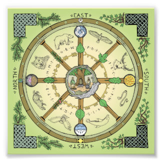 Wiel van het Jaar Foto Afdruk