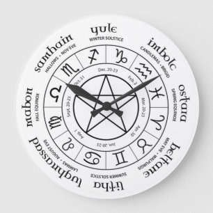 Wiel van het Jaar - noordelijk halfrond Grote Klok