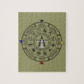 Wiel van het Jaar van de Zodiac Sabbats loopt Legpuzzel (Verticaal)