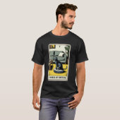 Wiel van het lot Robotstofzuiger Funny Tarot  T-shirt (Voorkant volledig)