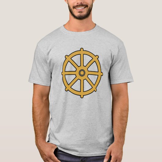 Wiel van het symbool Taranis T-shirt (Voorkant)