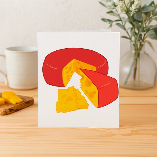 Wiel van kaas uitnodigingen