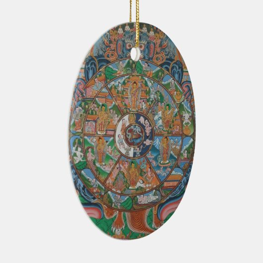 Wiel van Life Ornament (Rechts)