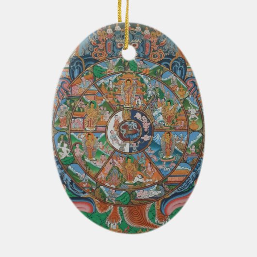 Wiel van Life Ornament (Achterkant)