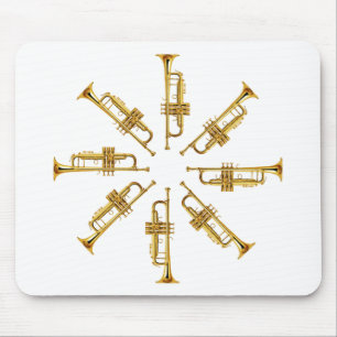 Wiel van Trumpets Muismat