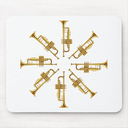 Wiel van Trumpets Muismat (Voorkant)