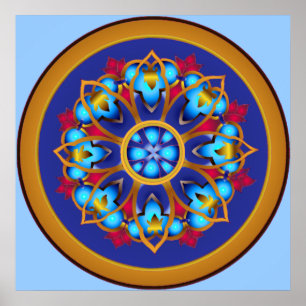 Wielafdrukken van keizer poster