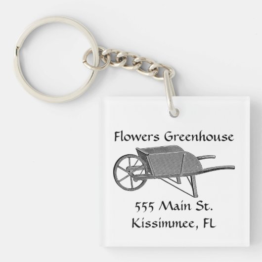 Wielbarrow  sleutelhanger (voorkant)