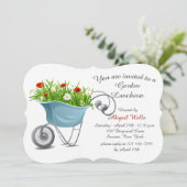 Wielbarrow, volledig van Flowers Invitation Kaart (Staand voorkant)