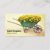 wielbloemen Gardener QR-code Visitekaartje (Voorkant)