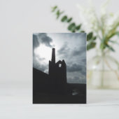 Wielcoaten Tin Mine Ruins Cornwall England Briefkaart (Staand voorkant)