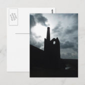 Wielcoaten Tin Mine Ruins Cornwall England Briefkaart (Voorkant / Achterkant)