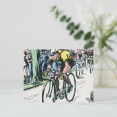  wieldruk briefkaart (Staand voorkant)