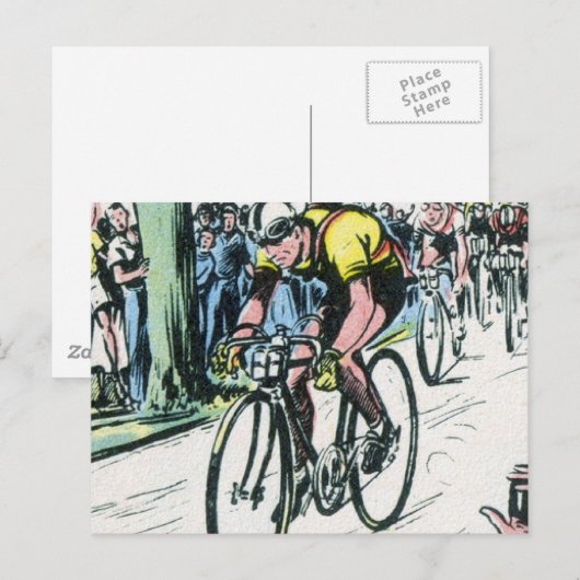  wieldruk briefkaart (Voorkant / Achterkant)