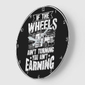 Wielen draaien niet, verdienen niet grote klok (Hoek)