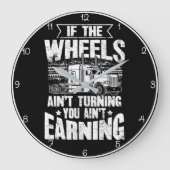 Wielen draaien niet, verdienen niet grote klok (Voorkant)