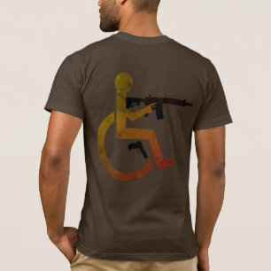 Wielen en bewapenen - Geen cirkel, multigefabricee T-shirt
