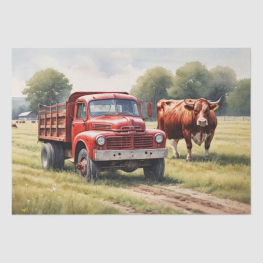 Wielen en hoeven - Decoupage - Tissuepapier (Voorkant)