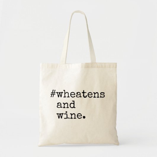 Wielen en wijn tote bag (Voorkant)