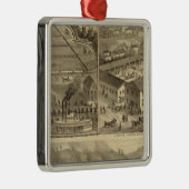 Wielen IJzer en Nail Company Metalen Ornament (Rechts)