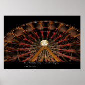 Wielen in beweging poster (Voorkant)