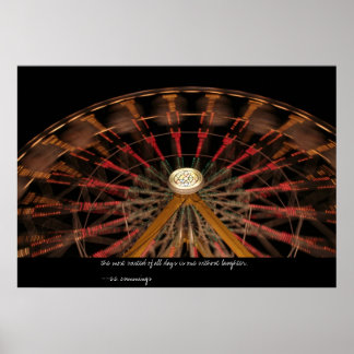 Wielen in beweging poster