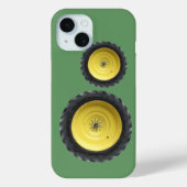 Wielen met geel Boerderij Case-Mate iPhone Case (Achterkant)
