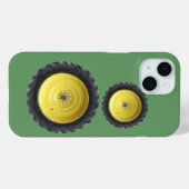 Wielen met geel Boerderij Case-Mate iPhone Case (Achterkant (horizontaal))