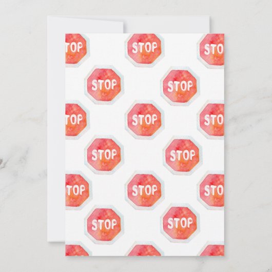 Wielen op de bus gele kids verjaardagsuitnodiging kaart (Achterkant)