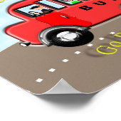 Wielen Op De Bus Kinderen Rijmpje Thema Poster (Hoek)