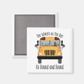 Wielen op de bus magneet (Voorkant / Achterkant)