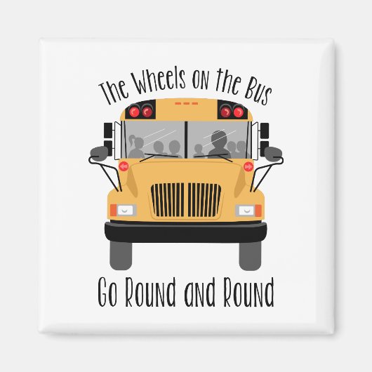 Wielen op de bus magneet (Voorkant)