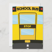 Wielen op de uitnodiging van de Bus Birthday (Achterkant)