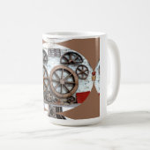 Wielen van de Industrie Koffiemok (Voorkant rechts)