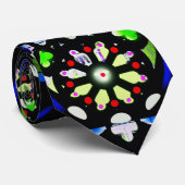 Wielen van geluk stropdas (Opgerold)