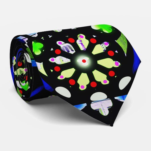 Wielen van geluk stropdas (Opgerold)