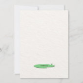 Wielen van leuke verjaardagsfeestje uitnodigingen (Achterkant)