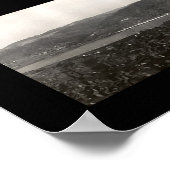 Wielen, WV Skyline Foto 1909 Poster (Hoek)