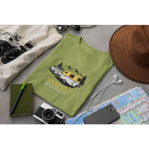 "Wielen & Zwerflust Vintage Camper T-Shirt