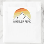 Wieler Peak Retro Rechthoekige Sticker (Tas)