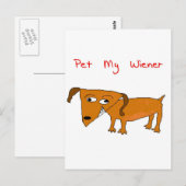 wielerhond briefkaart (Voorkant / Achterkant)