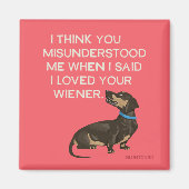 wielerhond magneet (Voorkant)