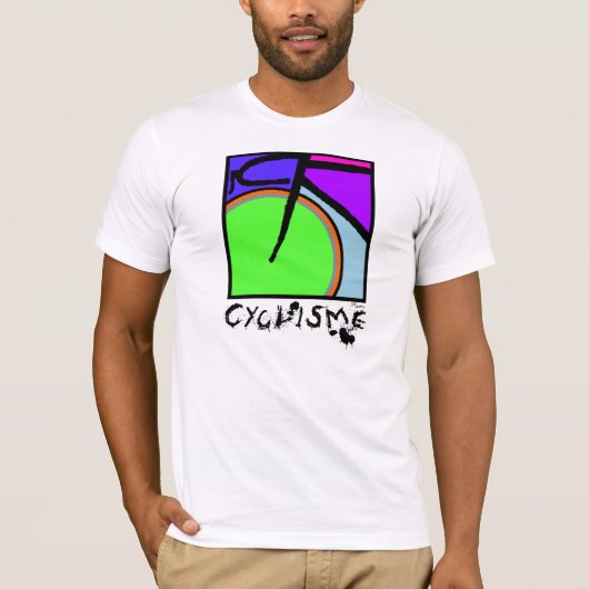 Wielersport T-shirt (Voorkant)