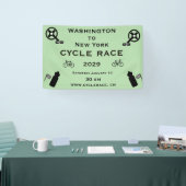 Wielerwedstrijd Start Spandoek (Beurs)